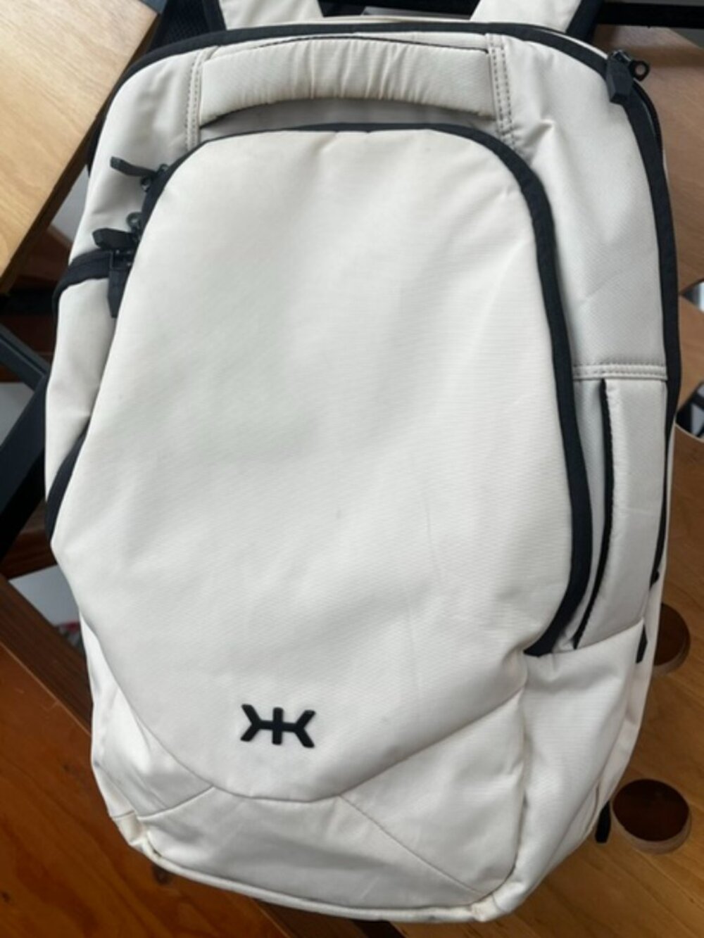 Knack Pack Series 2 - Medium Expandable Laptop Backpack - Ivory